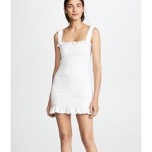 CAPULET WHITE MINI DRESS